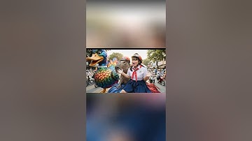 Capybara đi học cùng Mai trên lưng vịt #capybara #shorts