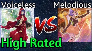 Voiceless Voice Vs Melodious High Rated Db Yu-Gi-Oh