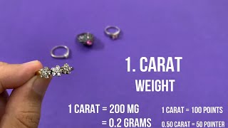 Diamond kya hota hai? 4C's - Carat/Cut/Color/Clarity in diamonds | Indian Bullionaire