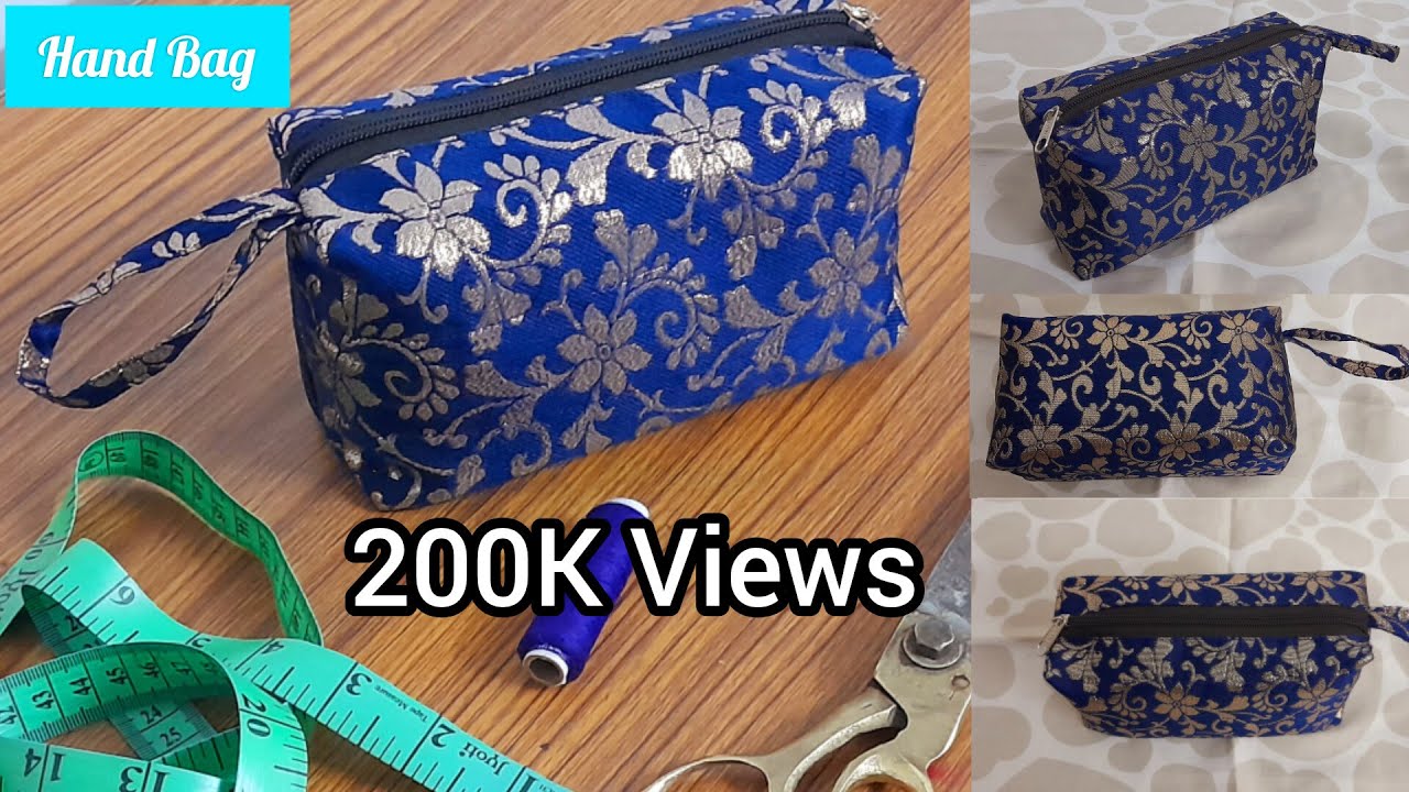 DIy || घर में पडें बचें हुऐं कपडों से बैग बनाइऐं और सेल किजीऐ ||