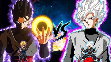 👺FUTURE GOHAN IN BLACK SSJ OP VS GOKU BLACK SSW OP IN JUMP FORCE MUGEN