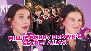 MILLIE BOBBY BROWN REVEALS SECRET ALIAS