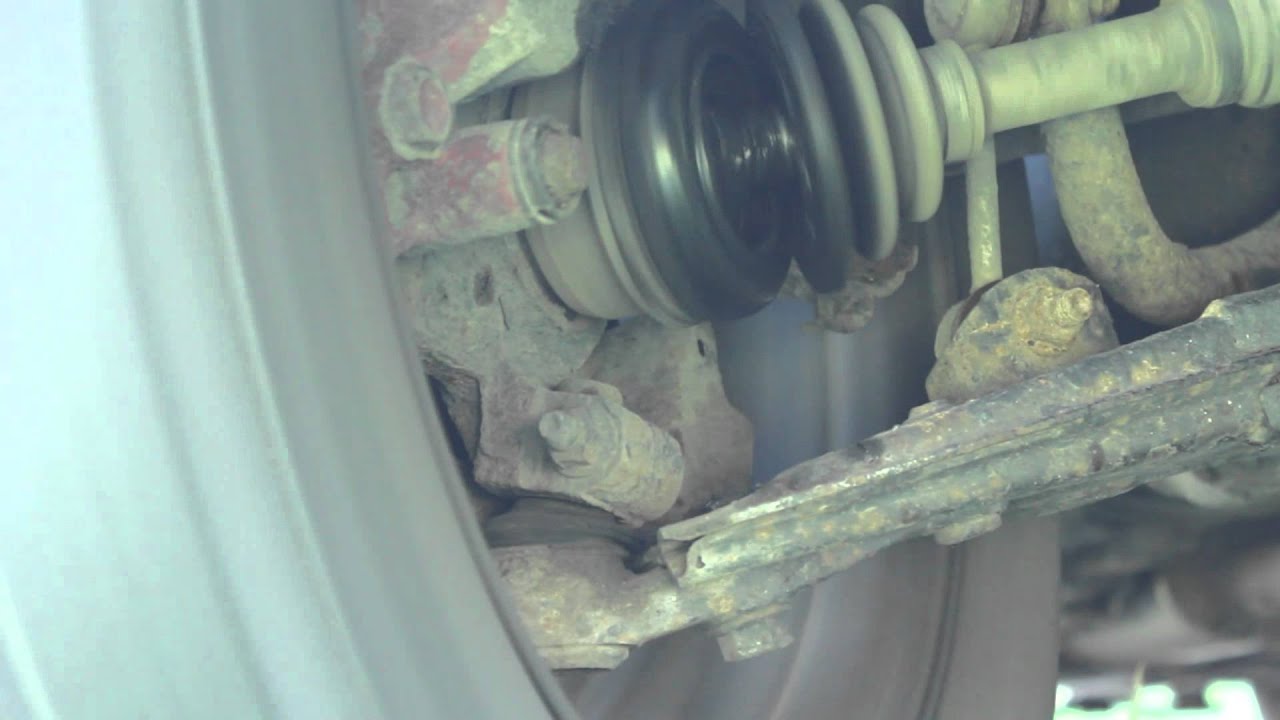 Uszkodzony przegub zewnętrzny Mazda 323F Objawy YouTube