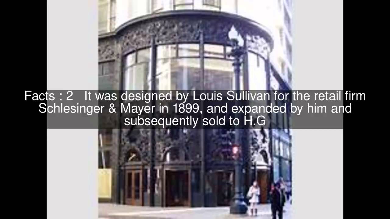 Carson, Pirie, Scott and Company Building Top  #5 Facts