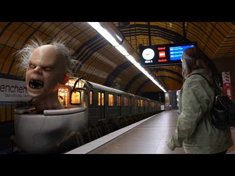 Skibidi Toilet - a Metro Nightmare | Short Horror film