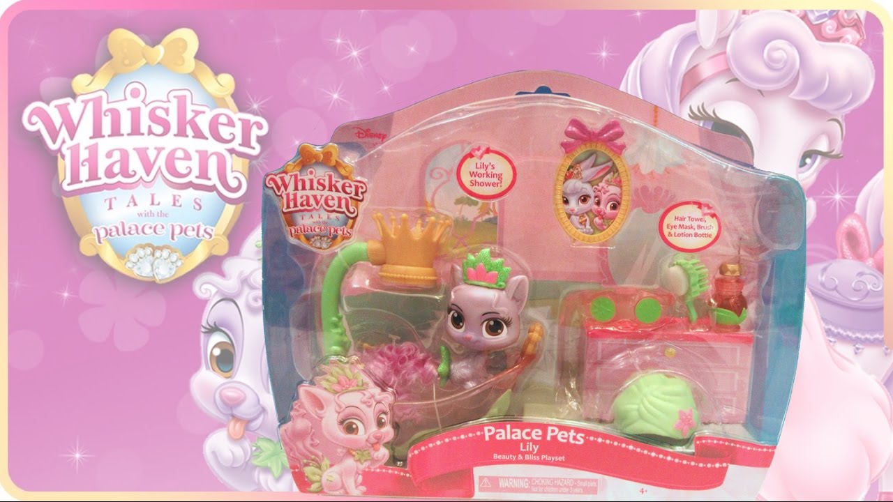 Whisker Haven Palace Pets Lily Beauty &amp; Bliss Playset - YouTube