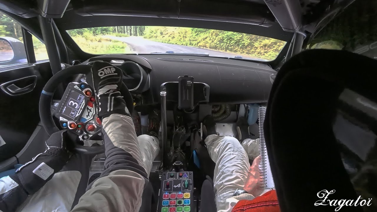 Caméra embarquée Raphaël Astier  Denis Giraudet Alpine A110 Rallye GT+