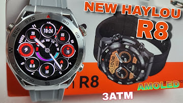 NEW HAYLOU R8 - AMOLED + 3ATM