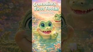 Baby Crocodile’s First Tooth! 🦷🐊 | Emotional Bedtime Story for Kids #shorts #kidscartoon #viral