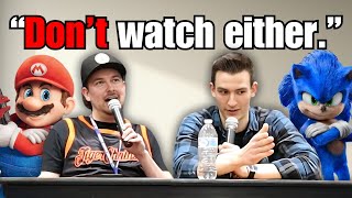 Mario Movie vs. Sonic Movies EXPLAINED
The debate continues: The Super Mario Bros. Movie vs the Sonic the Hedgehog Movies; which series is better.
I discussed it with @TigerChainsaw at Midwest Gaming Classic and had a great time! Go check out his channel and leave your takes down below!
#mariomovie #sonicmovie Mario Movie vs. Sonic Movies EXPLAINED