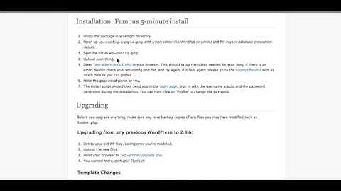 Step 5 : Installing Your WordPress Blog On Your HostGator Server