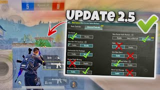 Best Settings \& Sensitivity to Improve Headshots and Hip-Fire New Update 2.5 ✅❌ | PUBG MOBILE \/ BGMI