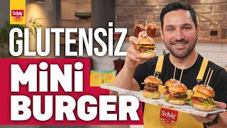 Glutensiz Hamburger Nasıl Yapılır? Schar Glutensiz Mix B Bread Ile Mini Burger Tarifi