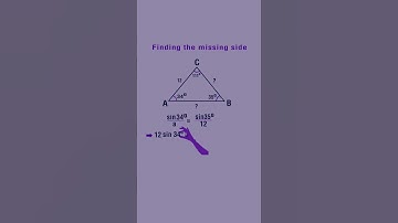 FINDING THE MISSING SIDE#shorts #maths #geomtry