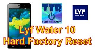 Lyf Water 10 Hard Factory Reset