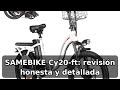 Review completa de la SAMEBIKE Cy20-ft: bici eléctrica 20 pulgadas con pedaleo asistido