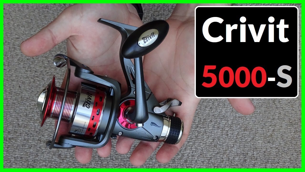 Crivit 5000-S Freespool Fishing Reel Baitrunner from Lidl Unboxing