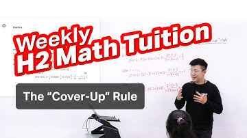 How To Do Partial Fractions Super Fast?? The Cover-Up Rule | A Level H2 Math