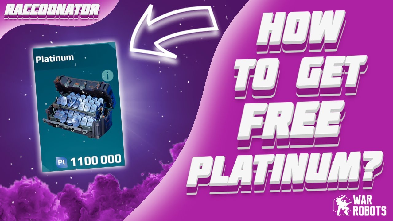 How To Get PLATINUM Easiest And Fastest Ways! 2024 | War Robots GUIDE ...