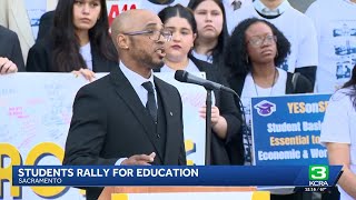 UC students rally at Capitol for more funding, representation