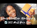 LOUIS VUITTON UNBOXING || 2022 MUST HAVE ITEM || DOUBLEXLUXXE