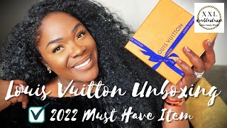 LOUIS VUITTON UNBOXING || 2022 MUST HAVE ITEM || DOUBLEXLUXXE