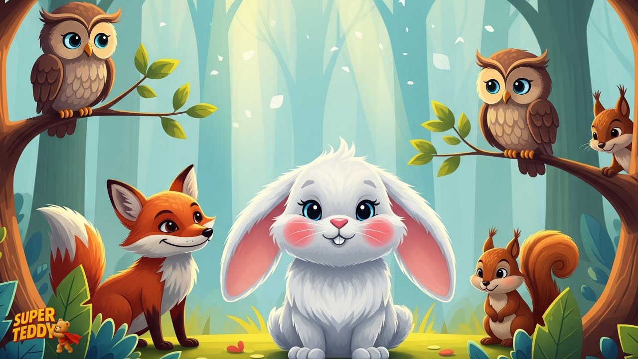Luna and Her Forest Friends Save the Day! 🐰🌼 @SuperTeddyST - YouTube