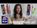 TESTING ALDI MASCARA DUPES! WHICH ONE IS THE BEST? HONEST REVIEW AND THOUGHTS..