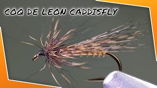 Tying A Coq De Leon Caddis Dry Fly Pattern , Good Low Floatation