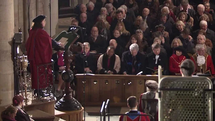 Janet Barnes receives her honorary degree - 50th A...