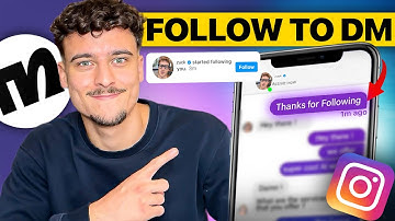 Automate Instagram DMs to New Followers & Track Reply Rates (with ManyChat)