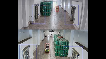 Forklift localization demo artificial intelligence and computer vision