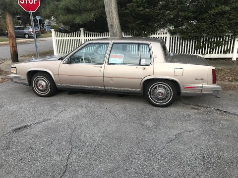 Look at my 1988 Cadillac Sedan Deville