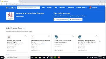HNU Career Center- Making an appointment with Handshake