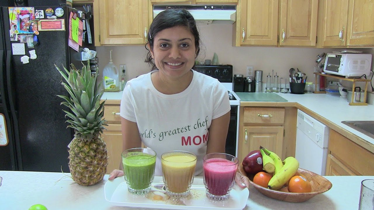 Summer Diet - Homemade Fresh Fruits & Vegetables Juices Recipe Video by Bhavna | Bhavna