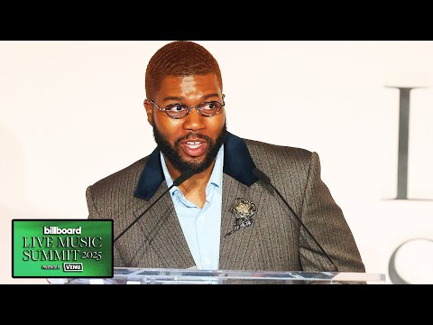 Khalid Accepts the Venu Distruptor Award | Billboard Live Music Summit 2025