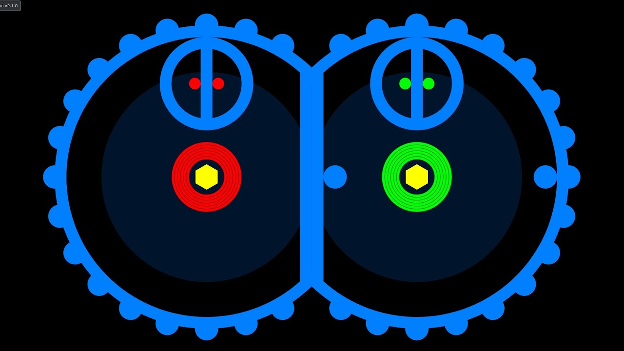 Creation and Destruction Battle in Algodoo