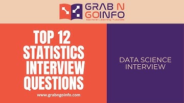 Top 12 Statistical Concepts Data Science Interview Questions and Answers