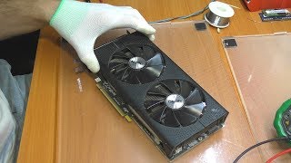 РЕМОНТ ДЛЯ ПОДПИСЧИКА: Видеокарта Sapphire Radeon RX 470 / Не запускается, нет изображения