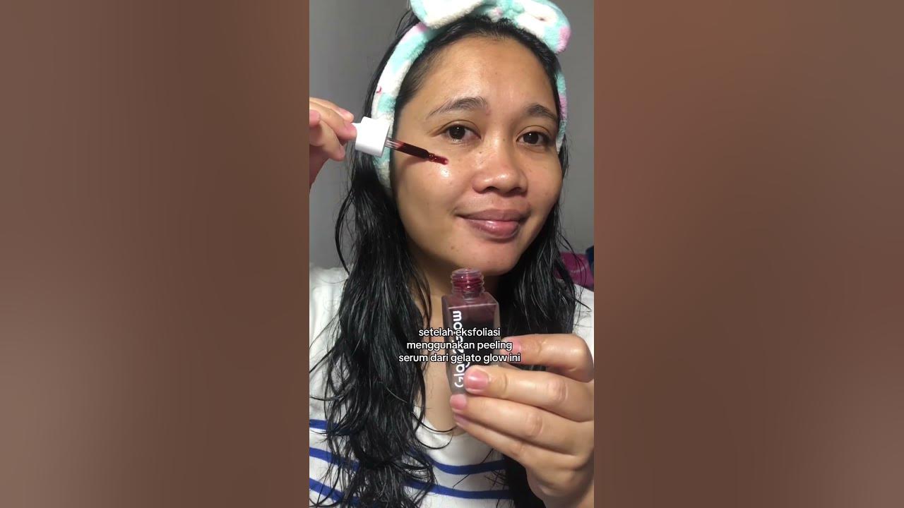Review jujur peeling serum Glad2glow #glad2glow #peelingserum #skincare