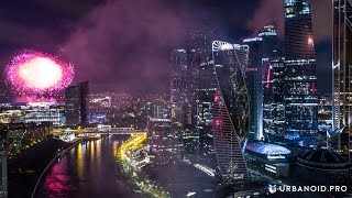 Праздничный салют 9 мая 2017 в Москве. ||  Best Aerial Video HD 4K