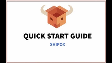 Quick Start Guide | Shipox - Delivery Management Software