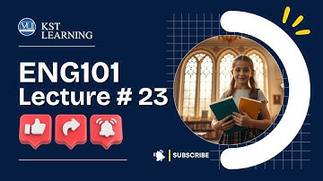 ENG101 Short Lecture 23 | English Comprehension | ENG101 Short Lectures
