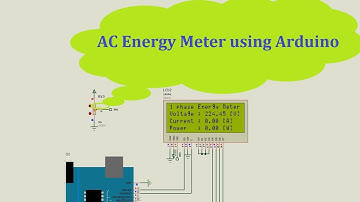 AC Energy Meter using Arduino