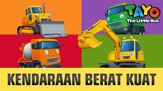 Temui Teman Tayo l #3 Alat-Alat Berat yang Kuat l Episode Khusus Tayo l Tayo Bus Kecil