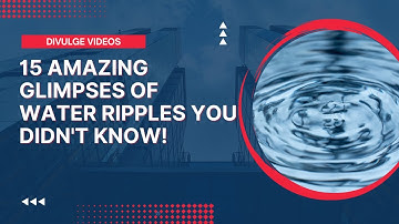 15 Amazing Glimpses of Water Ripples You Didn