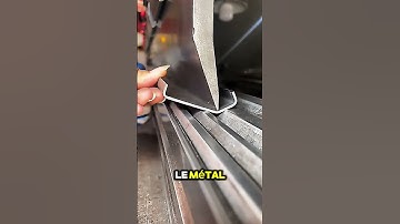 Découvrez Comment les Tôles en Acier Sont Pliées avec Précision ! #métal #artisans #plis #acier