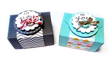 Envelope Punch Board: Mini Box Tutorial