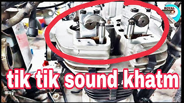 Hydraulic Tappet Noise| royal Enfield | #royalrafi01