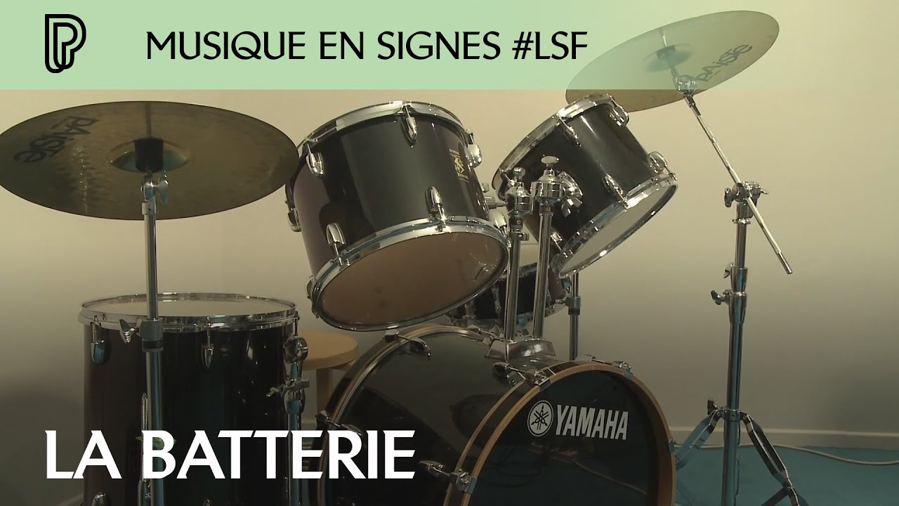 Musique en signes #6 - La batterie 